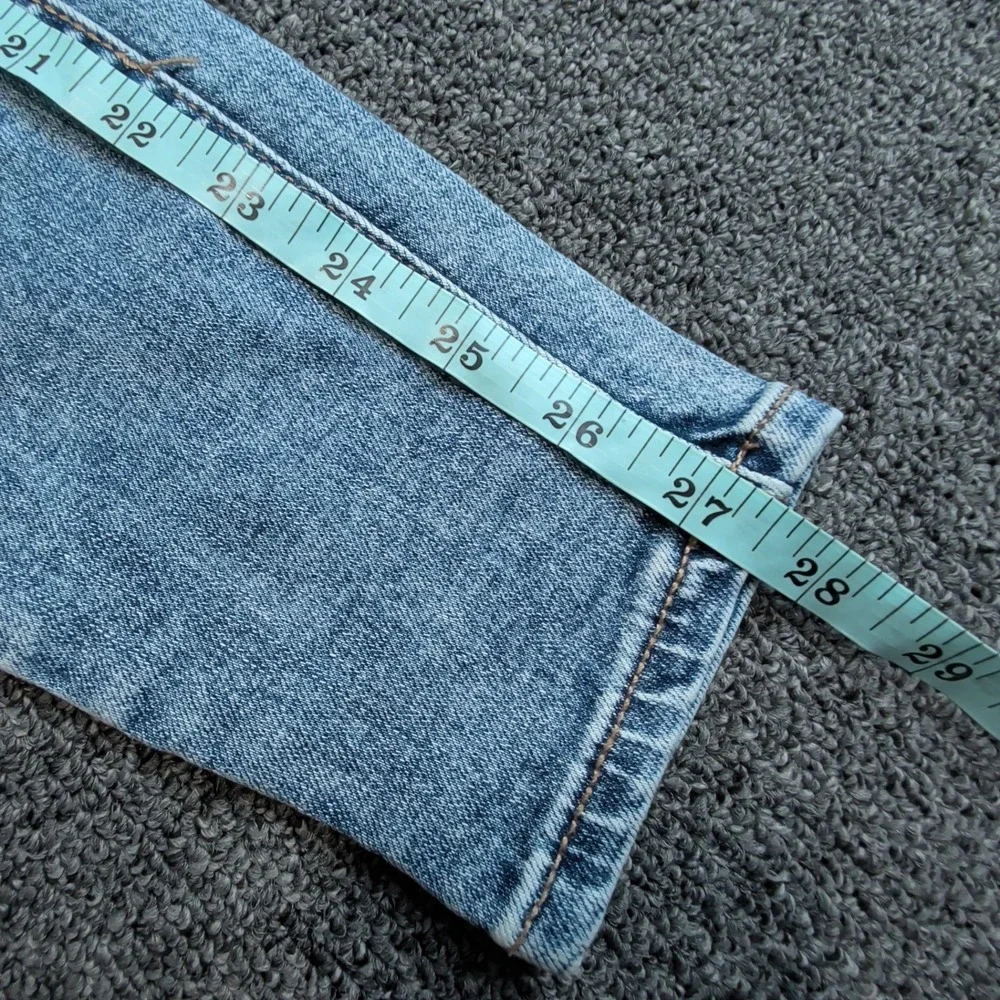 SO Ultimate Jegging Size 3/26 High Rise Distressed Light Wash Skinny Blue Jeans - Picture 8 of 11